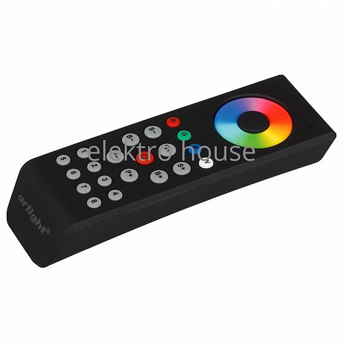 Пульт-регулятор цвета RGBW с сенсорным кольцом Arlight SR-2819 SR-2819T8 Black (RGBW 8 зон) 018833