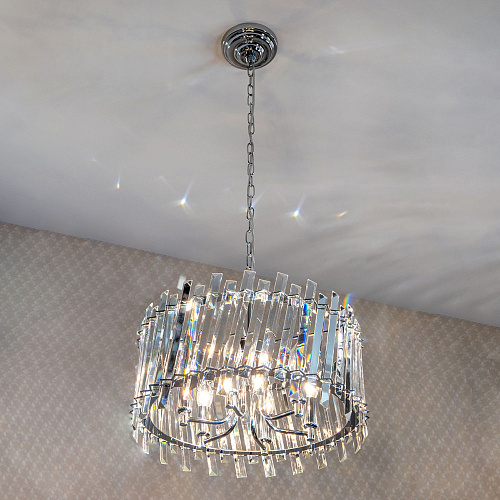 Люстра подвесная CL334161 хром Ингвар Citilux