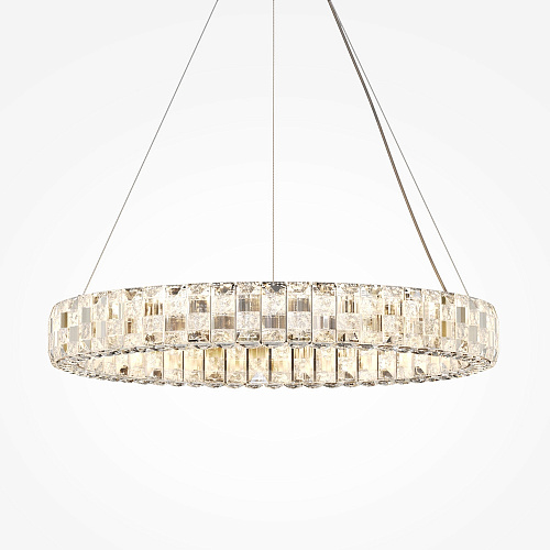 Подвесной светодиодный светильник 30W 3000K MOD335PL-L30CH3K прозрачный/хром Castello Modern Maytoni