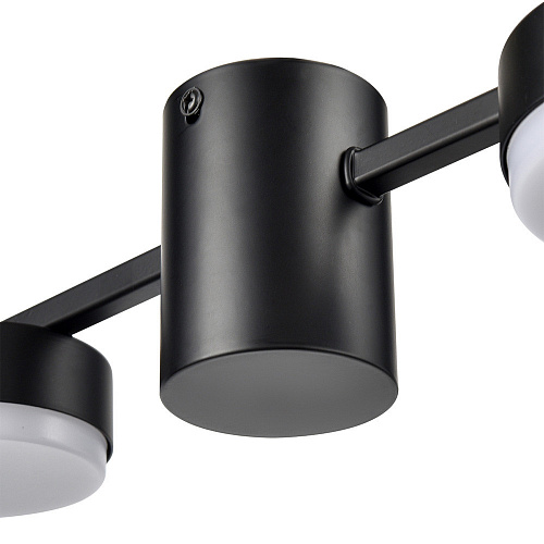 Люстра потолочная 8*GX53 8187/8C черный Comfi Dabra Lumion