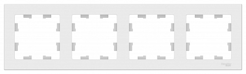 Рамка 4 поста белый AtlasDesign ATN000104