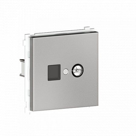 ТВ-розетка Donel R98 Metal Благородная сталь DA30100-DA879ES
