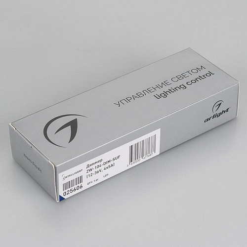 Контроллер-диммер Arlight Intelligent ZW-104-DIM-SUF (12-36V, 4x5A) 025606