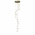 Подвесной светодиодный светильник 56W 3000K MOD361PL-L58BS3K латунь Pharao Modern Maytoni