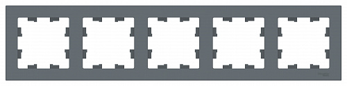 Рамка 5 постов грифель AtlasDesign ATN000705