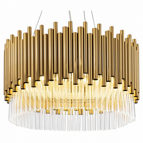 Люстра подвесная Maytoni Coliseo MOD135PL-06BS, диаметр 50 см, латунь