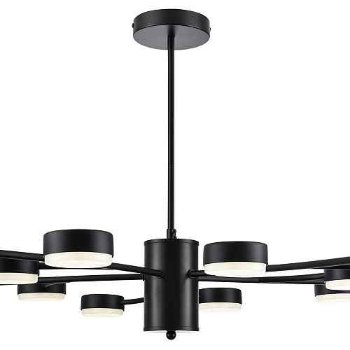 Люстра потолочная 15*GX53 8117/15 черный Comfi Torina Lumion