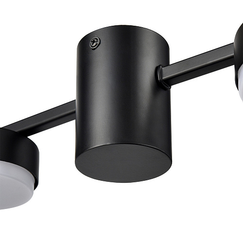 Люстра потолочная 6*GX53 8187/6C черный Comfi Dabra Lumion