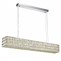 Хрустальная подвесная светодиодная люстра 48W 4000К 4927/48L хром Panta Odeon Light