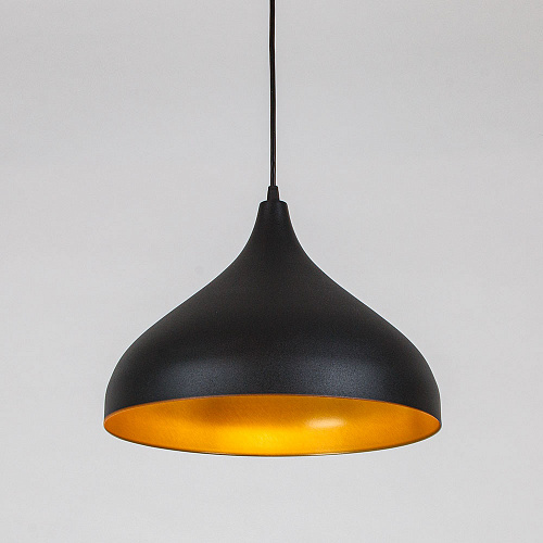 Подвесной светильник 20*35 см, 1*E14, 40W, Arte Lamp Carmel A7076SP-1BK, Черный