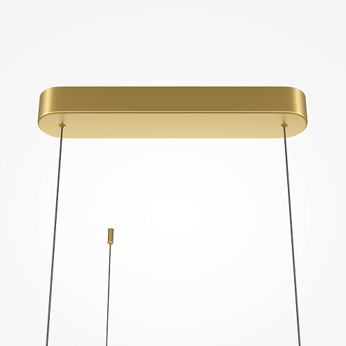 Подвесной светильник 121,4*54,3*310 см, LED, 80W, 3000К, Maytoni Radiance MOD278PL-L86G3K1 золото матовое