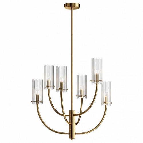 Люстра на штанге 61см Maytoni Arco MOD223PL-06BS