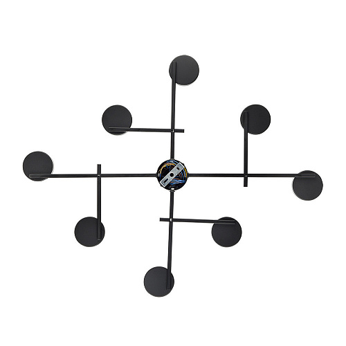 Люстра потолочная 8*GX53 8186/8C черный Comfi Dabra Lumion