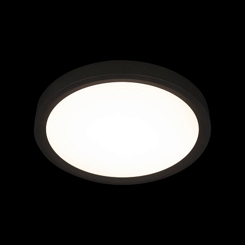 Потолочный светильник LED 24W 4000К 10227/24 Black чёрный Extraslim LOFT IT