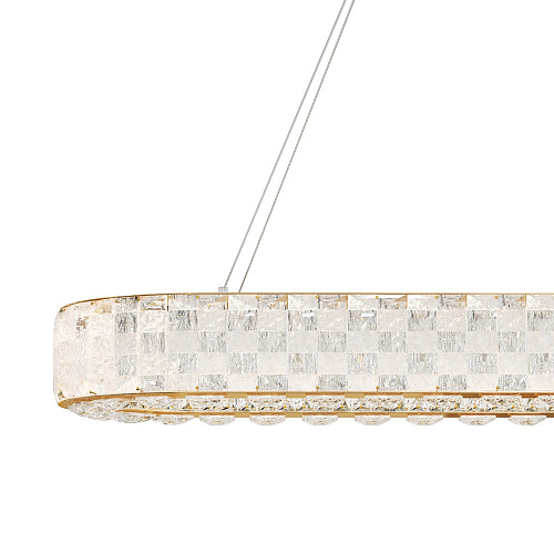 Подвесной светодиодный светильник 56W 3000K MOD336PL-L130G3K золото Castello Modern Maytoni
