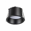 Novotech 358898 SPOT NT22 черный Светильник встраиваемый светодиодный IP20 LED 4000К 6W 220V TRAN