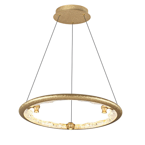 Подвесной светильник 44W 3000K-5700K 7002/44L золотой Hightech Cayon Odeon Light