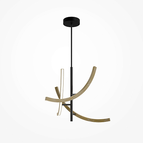 Подвесной светильник Maytoni Wabi LED 2700-4000К 21W MOD428PL-L27BK
