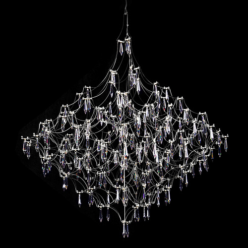 Подвесной светильник LED 135W 3000К 10259/1200 Silver Asfour серебро Mira LOFT IT