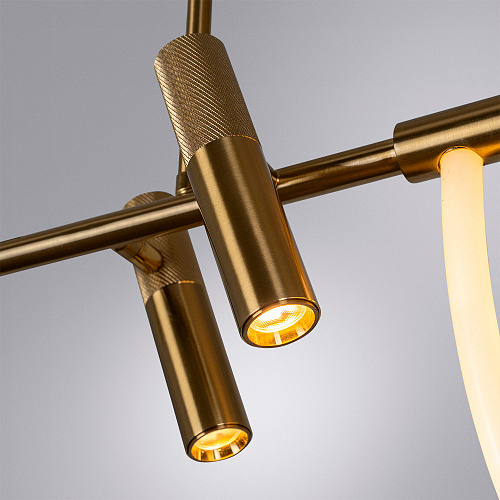 Люстра 150 см, 1*LED 47W 4000K медный Arte Lamp Klimt A2850SP-45PB