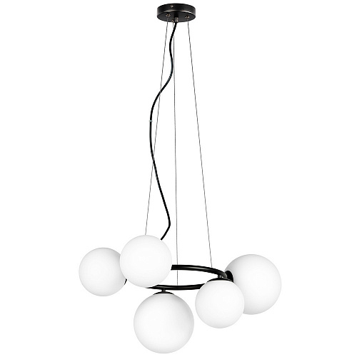 Подвесная люстра Lightstar Globo 815057, диаметр 62 см, черный