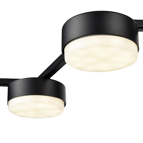 Люстра потолочная 8*GX53 8187/8C черный Comfi Dabra Lumion