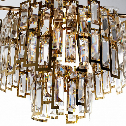 Люстра потолочная A1005PL-10GO золото Mintaka Arte Lamp