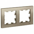 Рамка 2 поста шампань AtlasDesign ATN000502