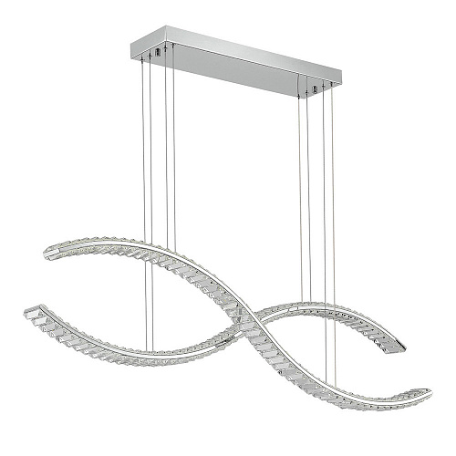 Светильник подвесной LED 50W 3000K SL6206.103.50 хром Aceno ST-Luce
