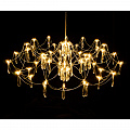 Люстра Kink Light Галанта золото d88 h178 Led 60*0,5W (3000-6000K) 07889-80,33(21)