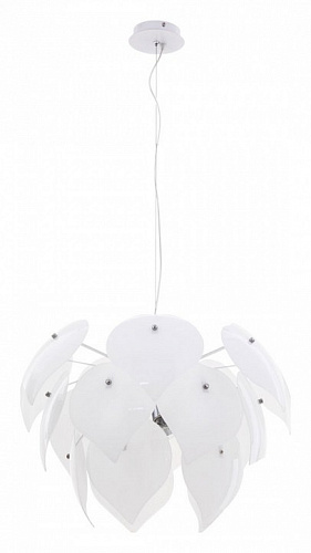 Люстра Arte Lamp PALMER A5695SP-5WH, диаметр 55 см, белый