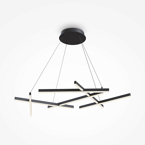 Подвесной светильник 80Вт 3000-4000К MOD016PL-L80BK черный Line Modern Maytoni
