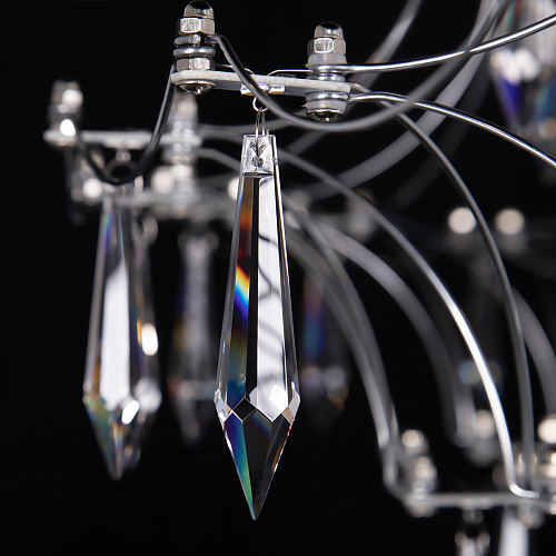 Подвесной светильник LED 80W 3000К 10259/1000 Silver Asfour серебро Mira LOFT IT
