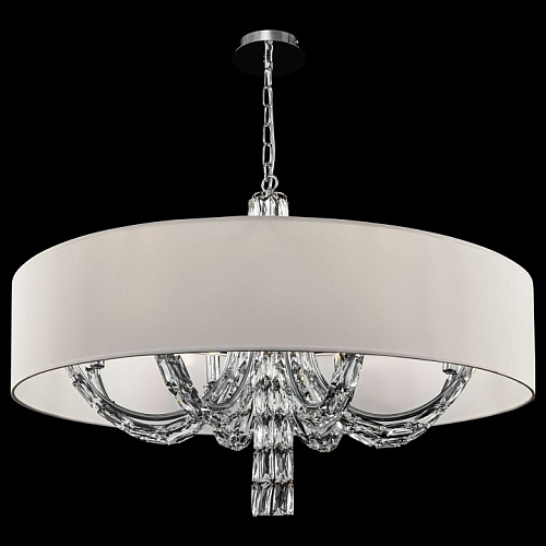 Подвесная люстра Maytoni Talento DIA008PL-08CH, диаметр 88 см, хром