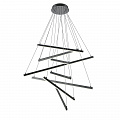 Подвесной светодиодный светильник 90W 3000К-4000К MOD016PL-L96BK чёрный Line Modern Maytoni