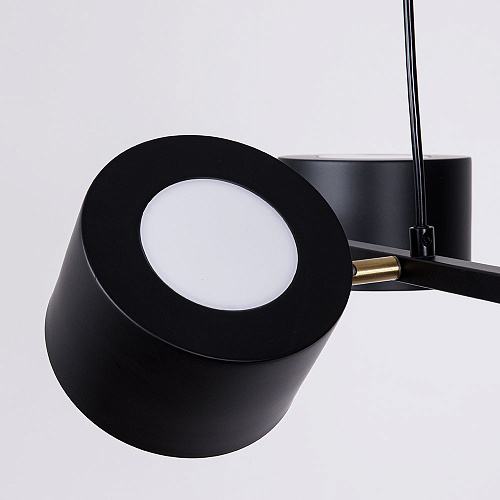 Люстра 9*93*40 см, 4*E14, 40W, Arte Lamp Sebastian A7051SP-4BK, Черный