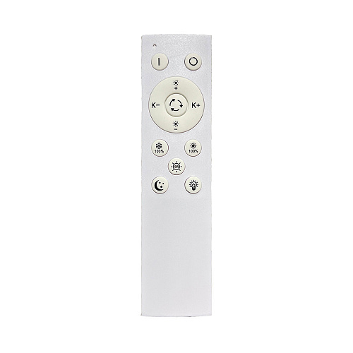 Потолочный светильник с пультом ДУ 80W 3000-4000-6000К 8029/80CL белый Ledio Alberta Lumion