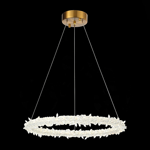 Люстра подвесная LED 1*58W 3000К-6500K SL6105.203.01 золото Lucchero ST-Luce
