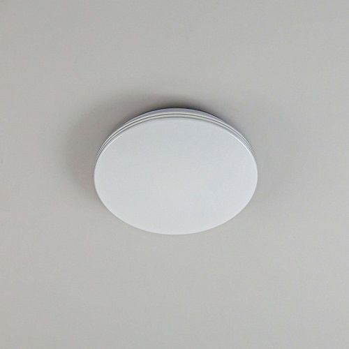 Потолочный светодиодный светильник CL714240V белый/хром Симпла Citilux