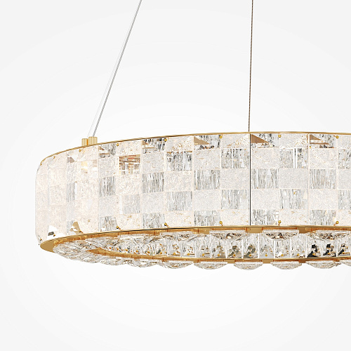 Подвесной светодиодный светильник 40W 3000K MOD336PL-L120G3K золото Castello Modern Maytoni