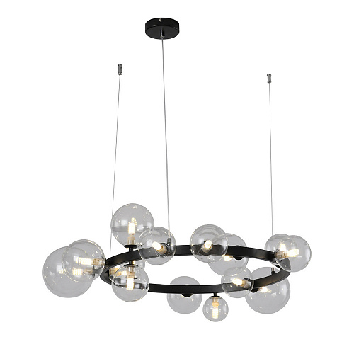 Люстра 85 см Kink Light Иона KIN09408-15,19 черный