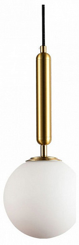 Подвесной светильник Lussole LSP-8586, 15*45 см, матовое золото