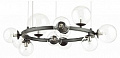 Подвесная люстра Odeon Light Tovi 4818/11, диаметр 64 см, черный