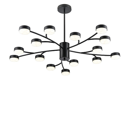Люстра потолочная 15*GX53 8117/15 черный Comfi Torina Lumion