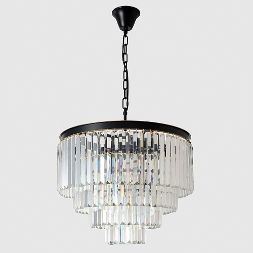 Люстра 6*Е14 MAXIME SP6 BLACK чёрный Crystal Lux