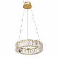 Подвесная хрустальная светодиодная люстра 60W 3700К 5071/60L золото Version Odeon Light