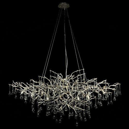 Подвесная люстра 12*G9 10067/1250 SG золото с серебром Bijout LOFT IT