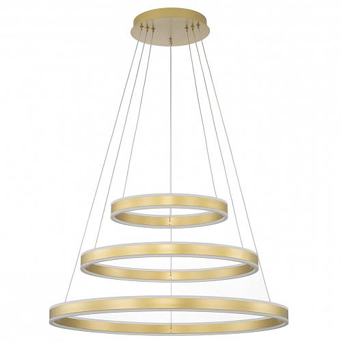 Светильник 80 см, 195W, 3000-5500K, Citilux Дуэт CL719682, золото