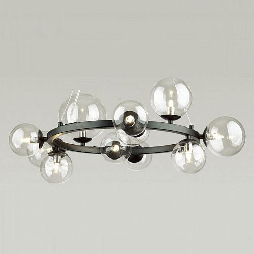 Подвесная люстра Odeon Light Tovi 4818/11, диаметр 64 см, черный