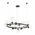 Люстра Odeon Light Tovi 4818/14, диаметр 77 см, черный, двойное крепление